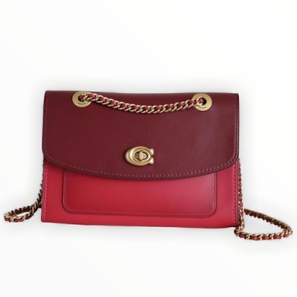 COACH Parker ColorBlock Shoulder Bag - Picture 2 of 16